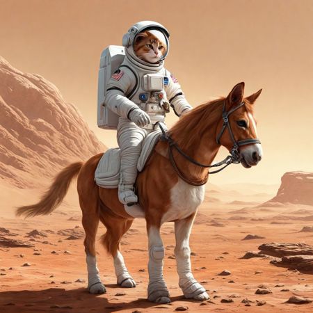 00087-20240103220719-7806-An astronaut HuMeow is riding a horse on mars _lora_SDXL-HuMeow-LoRA-r8-000003_1_.jpg